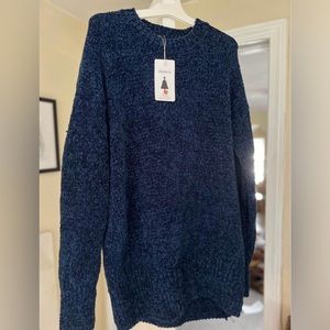 Zesica Blue Sweater